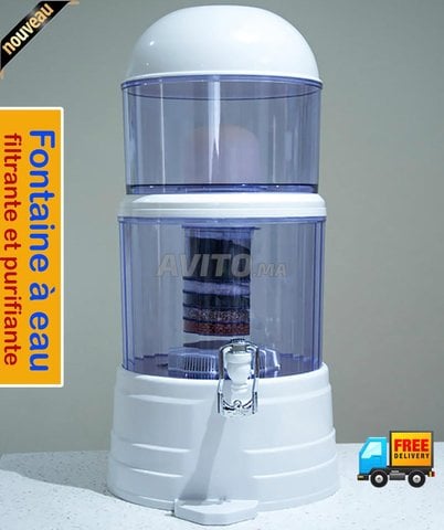 Fontaine à eau filtrante et purifiante 12L/J