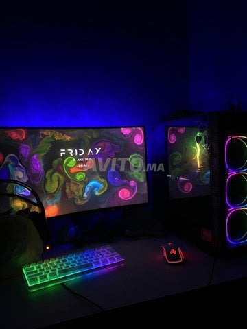 PC Gamer Ryzen 5 RX 6650 XT 16Go RAM SSD HDD
