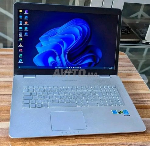 Asus i7 Ram 16 gemar double Graphique Dis 256 SSD 