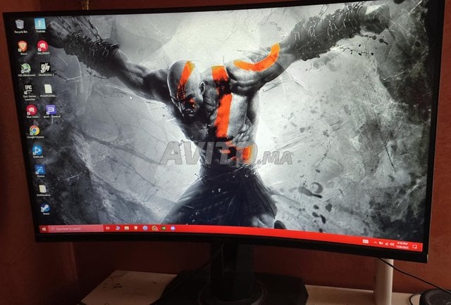 ecran full hd 165hz 27 pouces curved 