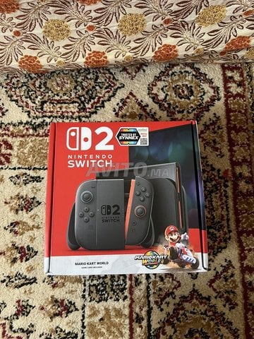Nintendo switch 2 mario kart neuf avec sa boite