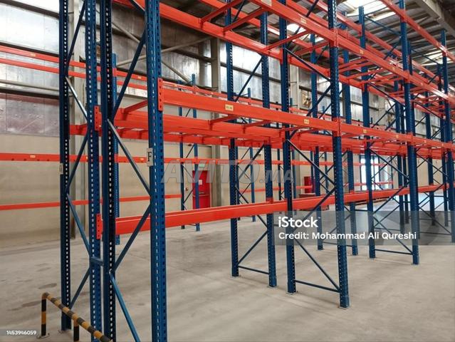 * Étagères de stockage Étagères d'entrepôt Étagères en fer Étagères industrielles - 2