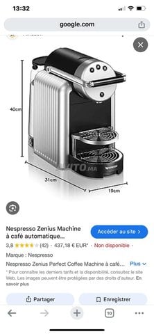 Machine à café Nespresso