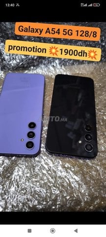 les Samsung Galaxy A54 5G 