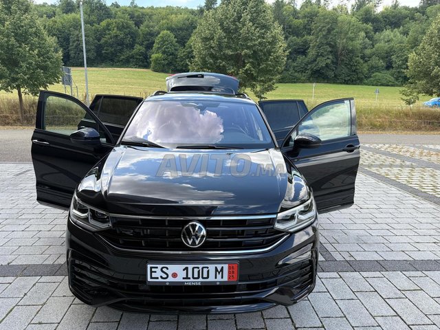 TIGUAN R LINE FACE LIFT BLACK STYLE 