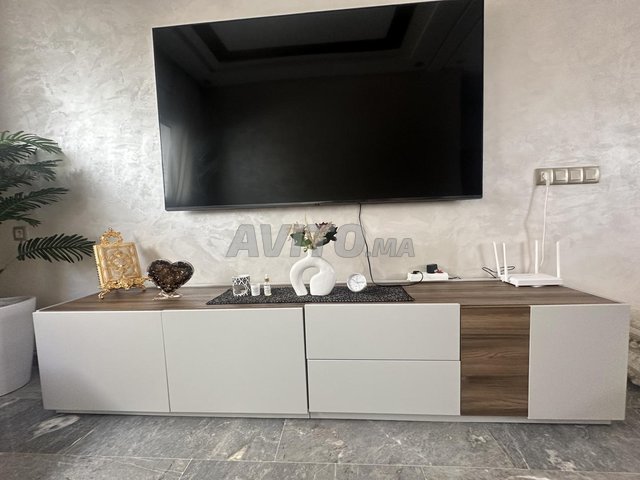 meuble TV Beige 