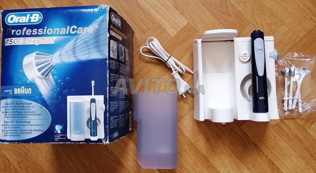 hydropulseur braun oral 7500