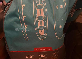 kayak gonflable de randonnée 3 place