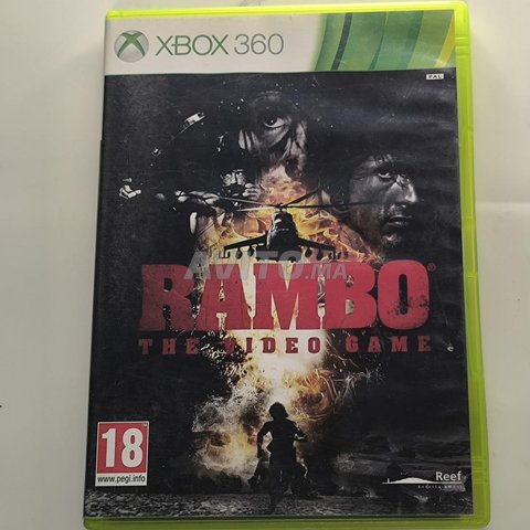 RAMBO The video Game xbox 360
