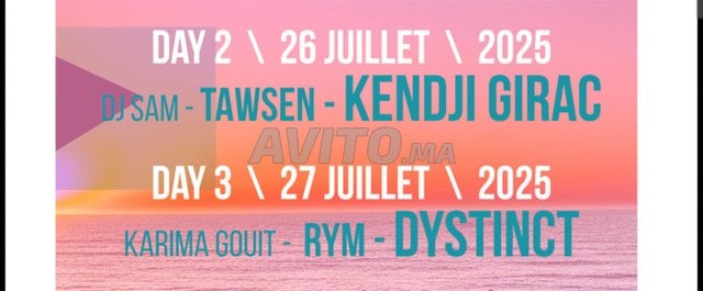 ticket pour les 2 jrs 26/27