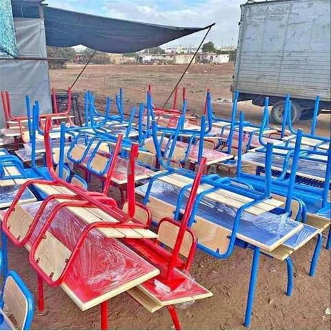 chaise écritoires / ISO table scolaire pupitre  - 2