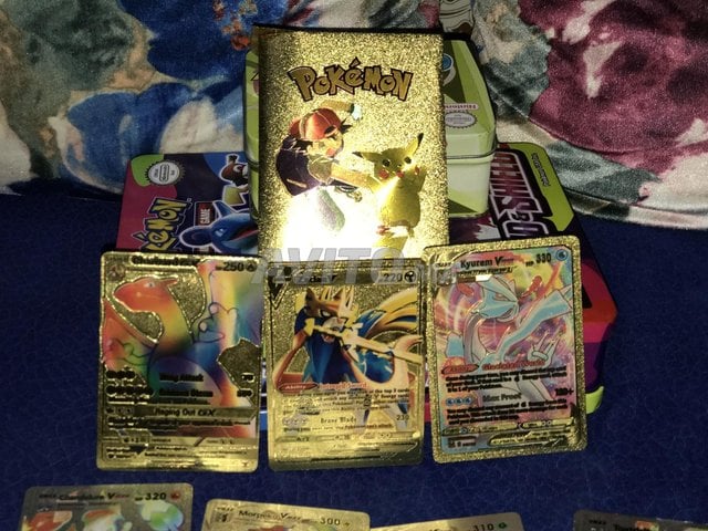 Pokemon PACK CARTE GOLD / ARGENTE ORIGINAL V MAX/V