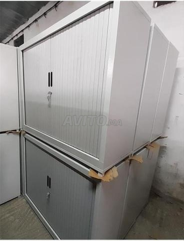 fabrication mobilier métallique clapet et armoire  - 2
