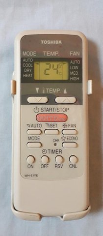 télécommande climatiseur TOSHIBA