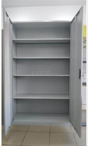 fabrication mobilier métallique clapet et armoire 