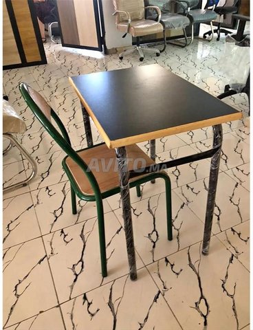 MOBILIER POUR CRÈCHE ET ÉCOLE TABLE ET CHAISE 