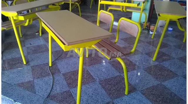 أثاث الفصول الدراسية MOBILIER SCOLAIRE TABLE  DE 
