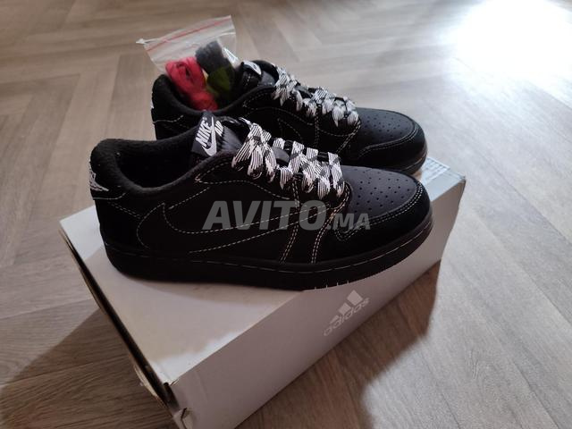 Air Jordan1 low x Travis Scott  'Black phantom '