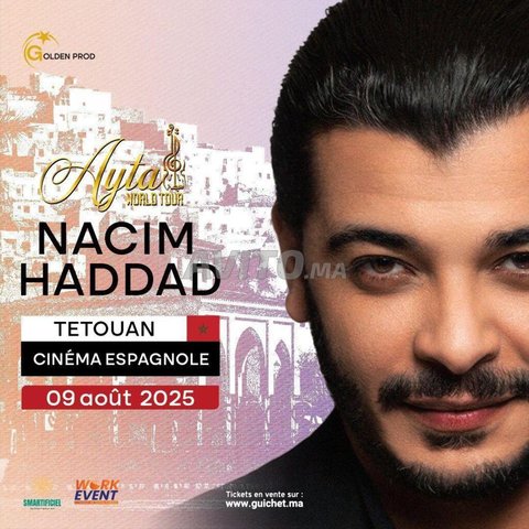 Nacim Haddad à Tétouan VIP