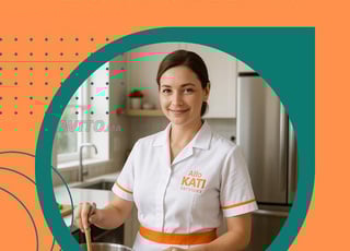 Femme de ménage africain et marocain