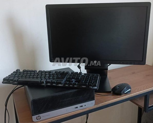 Pc bureau, écran et clavier souris rgb 