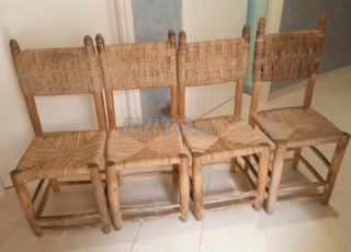 Chaises en doum