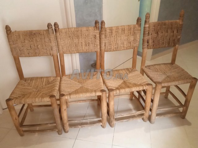 Chaises en doum