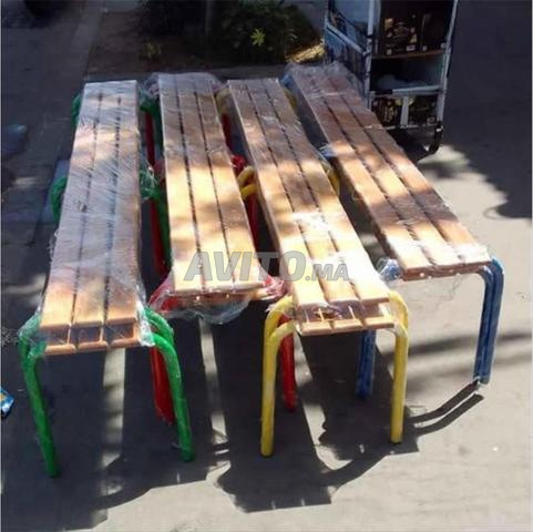 fabrication table scolaire chaises semi métallique