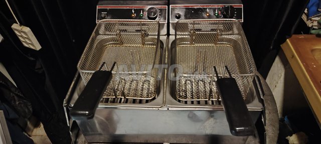 Friteuses électrique professionnelle double italy