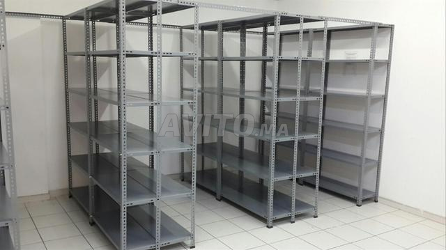 Rayonnage Métallique de stockage matière léger  - 2