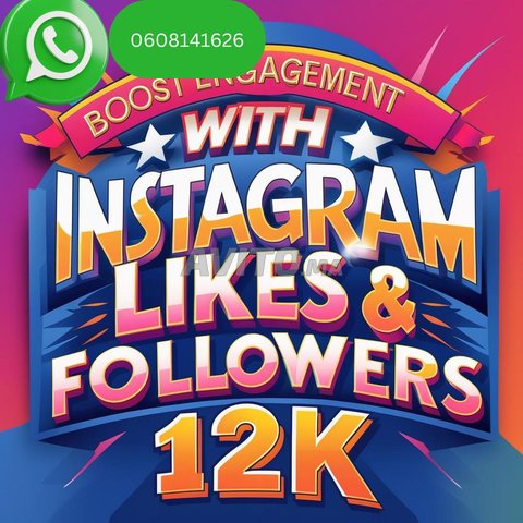 Boost Engagement Instagram Likes followers 12k