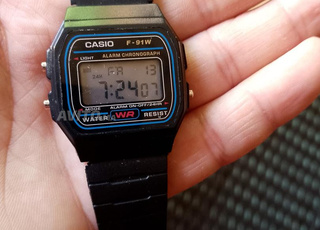 ساعة كازيو مقاومة للماء 🔥🔥