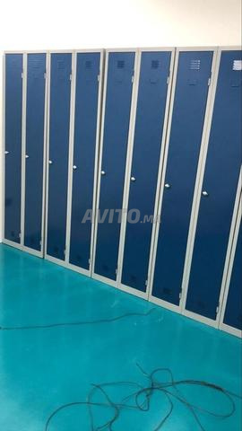 Vestiaire 2 portes monobloc \ armoire casier dispo - 2