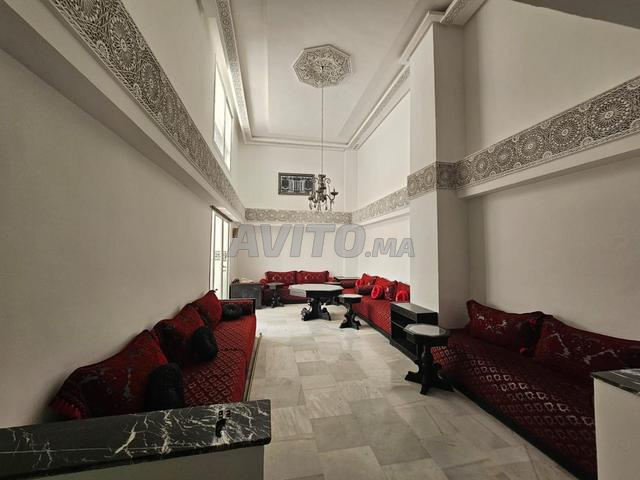 Superbe duplex meublé à louer à Guéliz