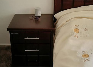 chambre à coucher complet en bois 