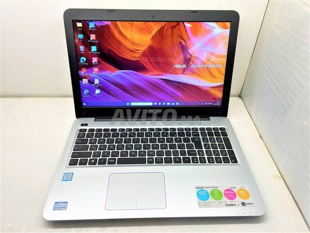 Asus i5 6ème Ram 8 Disc SSDD batterie 4h écran 15 