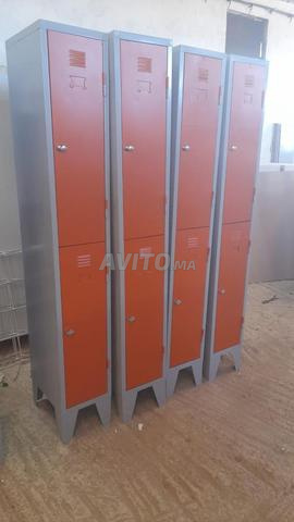 Vestiaire 2 portes \ casier vestiaire métallique  - 2