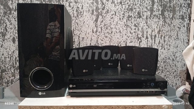 LG DVD home cinéma  CD/AUX/USB/FM/BLUETOOTH