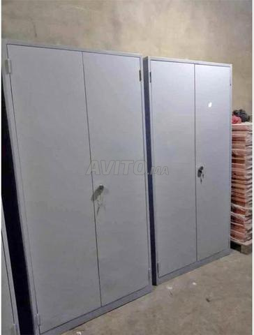 fabrication mobilier métallique armoire vestaire  