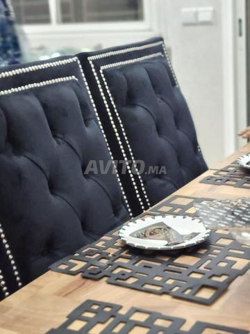 chaise a vendre tres bonne qualité en velour - 2