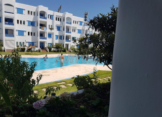 Appartement avec piscine Jawhara smir 