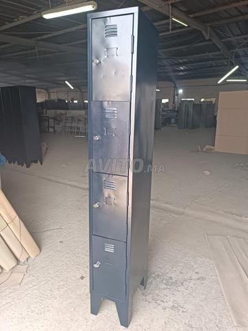 Vestiaire 2 portes métallique \ armoire casier  - 2