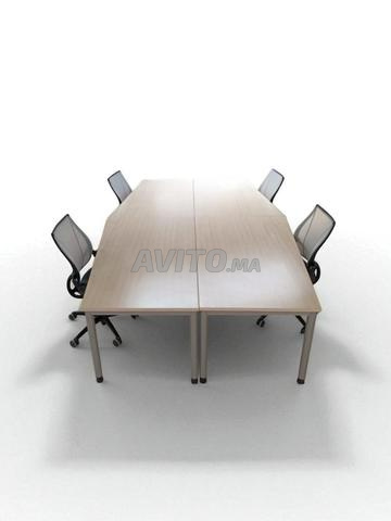 Plateau bureau droit ou salle réunion 12 pers