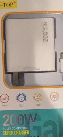 Chargeur 200Wattes