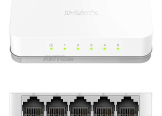 d-link Desktop Switch  DES- 1005c 5v 5Ports