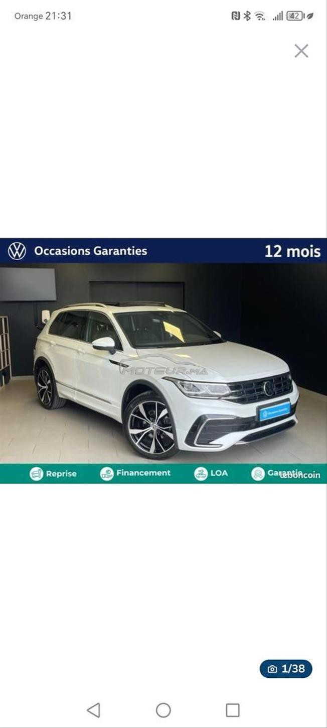 Volkswagen Tiguan  R LINE 2.0 TDI DS7 Dédouanée 