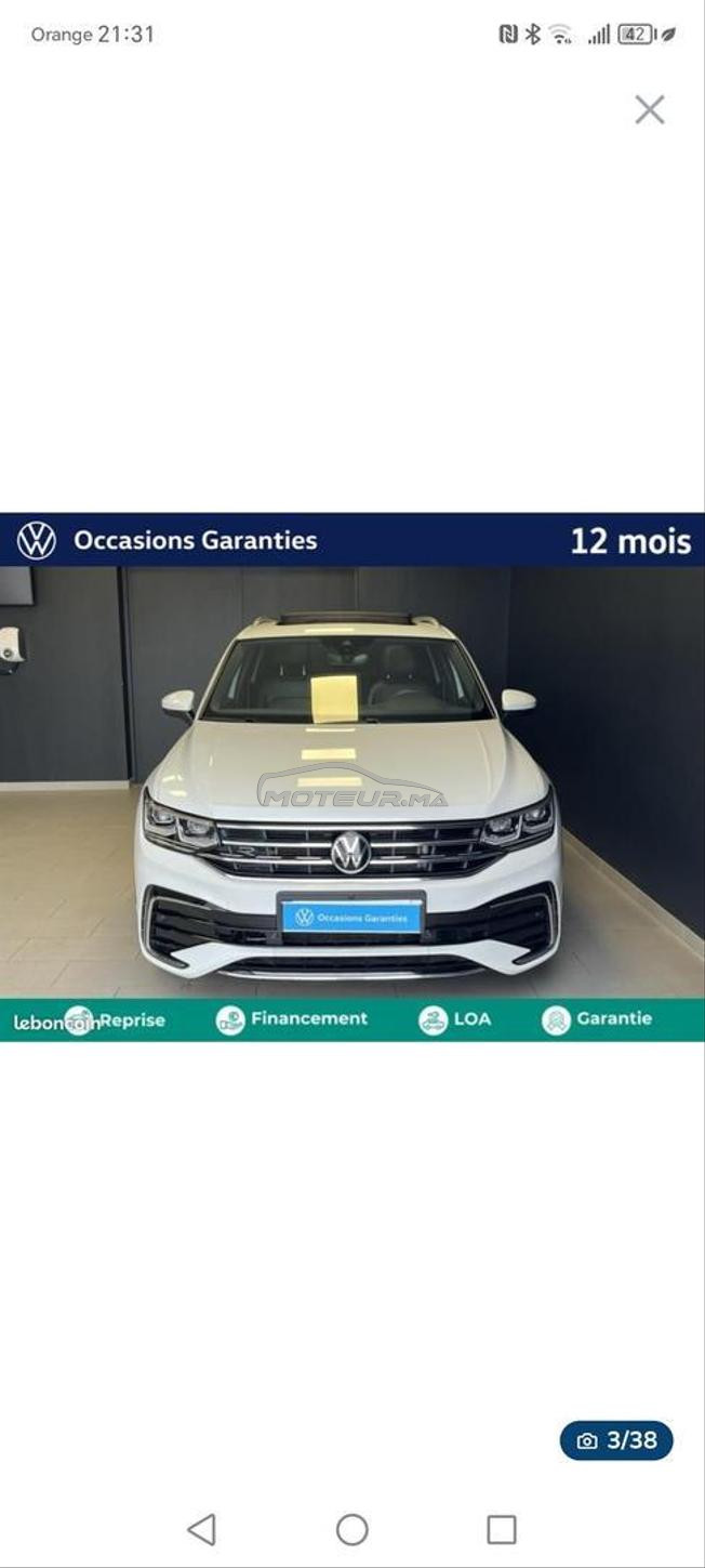 Volkswagen Tiguan  R LINE 2.0 TDI DS7 Dédouanée 