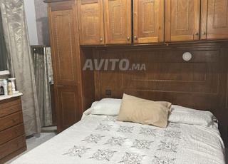 Chambre à coucher en bois massif