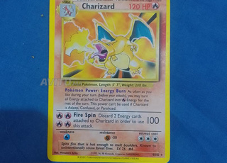 charizard holographique reprint original