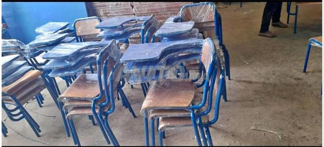 Chaise semi métallique taille adulte - 2